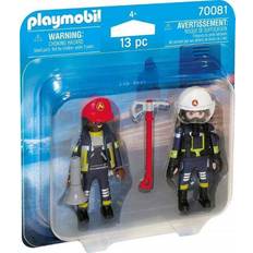 Brandweerman Speelfiguren Playmobil Duo Pakketten: Reddingsbrandweerlieden