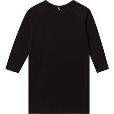 122/128 Nattlinnen Barnkläder A Happy Brand Nightgown - Black