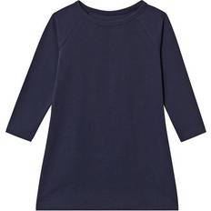 122/128 Nattlinnen Barnkläder A Happy Brand Nightgown - Navy Blue
