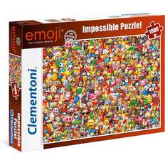 Puslespil 1000 brikker Clementoni Emoji Impossible Puslespil 1000 Brikker