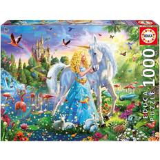 Princesse Puzzles Classiques Educa Puzzle 1000 La Princesse Et La Licorne