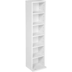 tectake CD Stand Shelving System 21x90cm