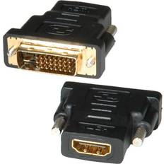 Dvi hona till hdmi hane Roline HDMI-DVI Adapter M-F