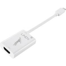 Lindy USB C-HDMI M-F 0.2m
