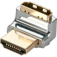 Cromo HDMI-HDMI M-F Angled Adapter