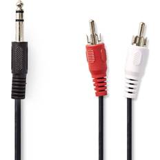 Nedis 6.3mm-2RCA