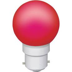 Rouge Lampes LED Sylvania Ampoule rouge Toledo Ball B22 IP44 0.5W (0026882)