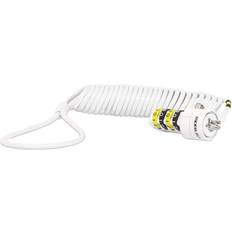 Accesorios de computadora Mobilis 001234 Cable Antirrobo Blanco 18 m