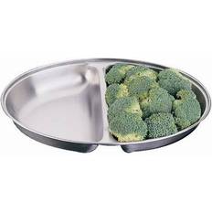 Stainless Steel Serving Dishes Olympia Two Division Serving Dish 30.5cm