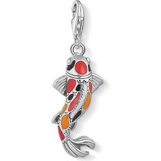 Thomas Sabo Charm Club Koifisk Charm Pendant - Silver/Multicolour