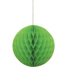 Unique Party Hanging Ball Green Pom Pom Honeycomb