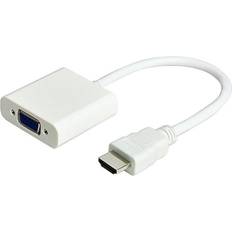 MicroConnect HDMI - VGA M-F Adapter