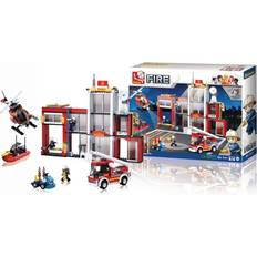 Lego brandstation Sluban Fire Serie Brandstation M38-B631