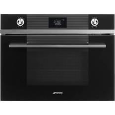 Smeg Inbyggd Mikrovågsugnar Smeg SF4102MCN Rostfritt stål, Svart