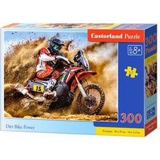 Dirt bike Castorland Dirt Bike Power 300 Pieces