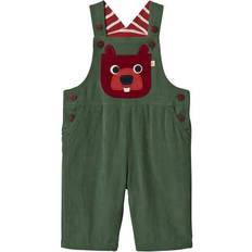 Frugi Play Days Dungaree - Moss Green/Beaver (DUA806MGB)