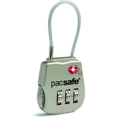 Pacsafe Prosafe 800 TSA Cable Combination Lock Silver