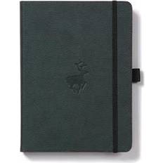 Dingbats* Wildlife A5+ Green Deer Notebook - Dotted (Inbunden)