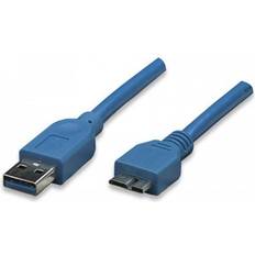 Techly USB A-USB Micro-B 3.0 0.5m