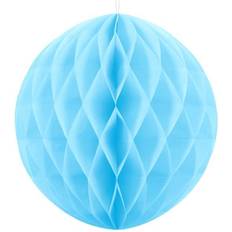 Blå Honeycombbolde PartyDeco Honeycomb Ball 20cm Sky Blue