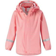 Reima Vesi Rain Jacket - Coral Stripe (521523-3002)