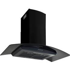 vidaXL 50706 90cm, Svart, Rostfritt stål