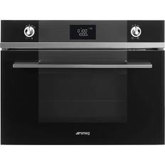 Built-in - Large size Microwave Ovens Smeg SF4102MN Black