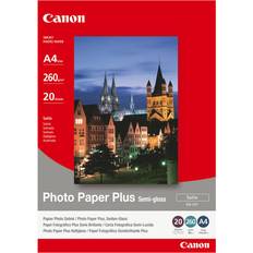 Halbglänzend Fotopapier Canon SG-201 Plus Semi-gloss Satin A4 260g/m² 20Stk.