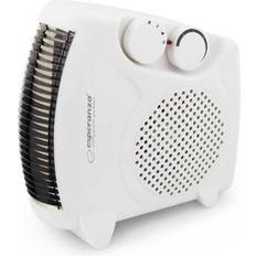 Ventilateurs Esperanza EHH004 Waikiki Radiateur Soufflant 1000/2000 W 1000 W Noir/Blanc