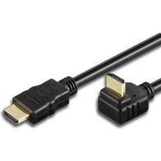 Kabler Techly HDMI-HDMI Angled 5m