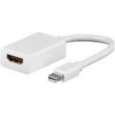 MicroConnect Mini DisplayPort - HDMI M-F Adapter