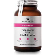 Wild Nutrition Vitaminer & Kosttilskud Wild Nutrition Food-Grown Skin Hair & Nails 60 stk