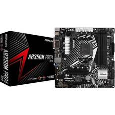 A-Series A12 Schede Madre Asrock AB350M Pro4 R2.0 DDR4-SDRAM DIMM 4 UEFI AMI Micro ATX Serial ATA III