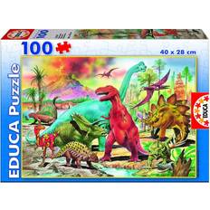 Educa Palapelit Educa Dinosaurs Puzzle 100 pcs