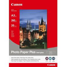 Büropapier Canon SG-201 Plus Semi-gloss Satin A3 260g/m² 20Stk.