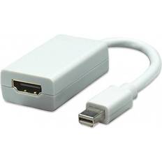 Techly DisplayPort Mini-HDMI M-F 0.2m