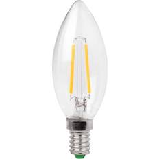 Megaman Lampadine Megaman LED candela E14 3W filamenti bianco caldo