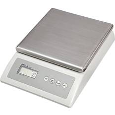 Digitale keukenweegschaal - Oplaadbare batterij Keukenweegschalen Maul Pakketweger Count 10kg Metalen Plateau 17 x 17.5 cm