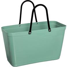 Shopping Bag Large (Green Plastic) - Olive Green