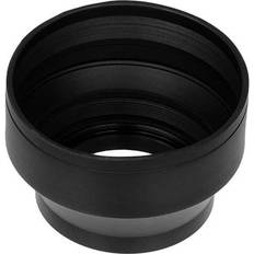 Fotodiox 3-Section Rubber Lens Hood 55mm Lens Hood