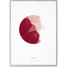 Paper Collective Red Moon Poster 50x70cm