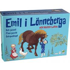 Emil pussel Barbo Toys Emil From Lønneberg & Horse Lukas 86 Bitar