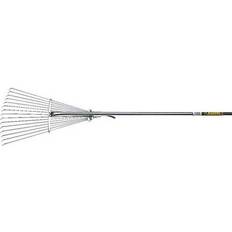 Acero inoxidable Rastrillos Draper Adjustable Lawn Rake 21862