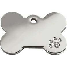 Red Dingo Placa Identificativa Diamante Hueso Para Perros