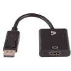 V7 DisplayPort - HDMI M/F Adapter 0.7ft