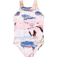 Pájaros Ropa de niños Molo Nakia Swimsuit Orange Unisex