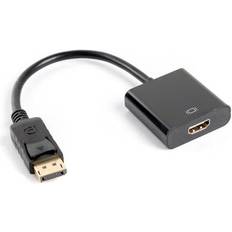 DisplayPort Kaapelit Lanberg DisplayPort 1.2 - HDMI A Adapter M-F