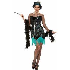 Smiffys 20s Peacock Flapper Costume