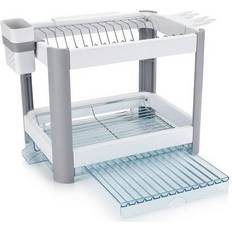 Plastique Égouttoirs Twin Tier Extending Égouttoir