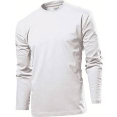 Stedman Comfort Long Sleeve T-shirt - White